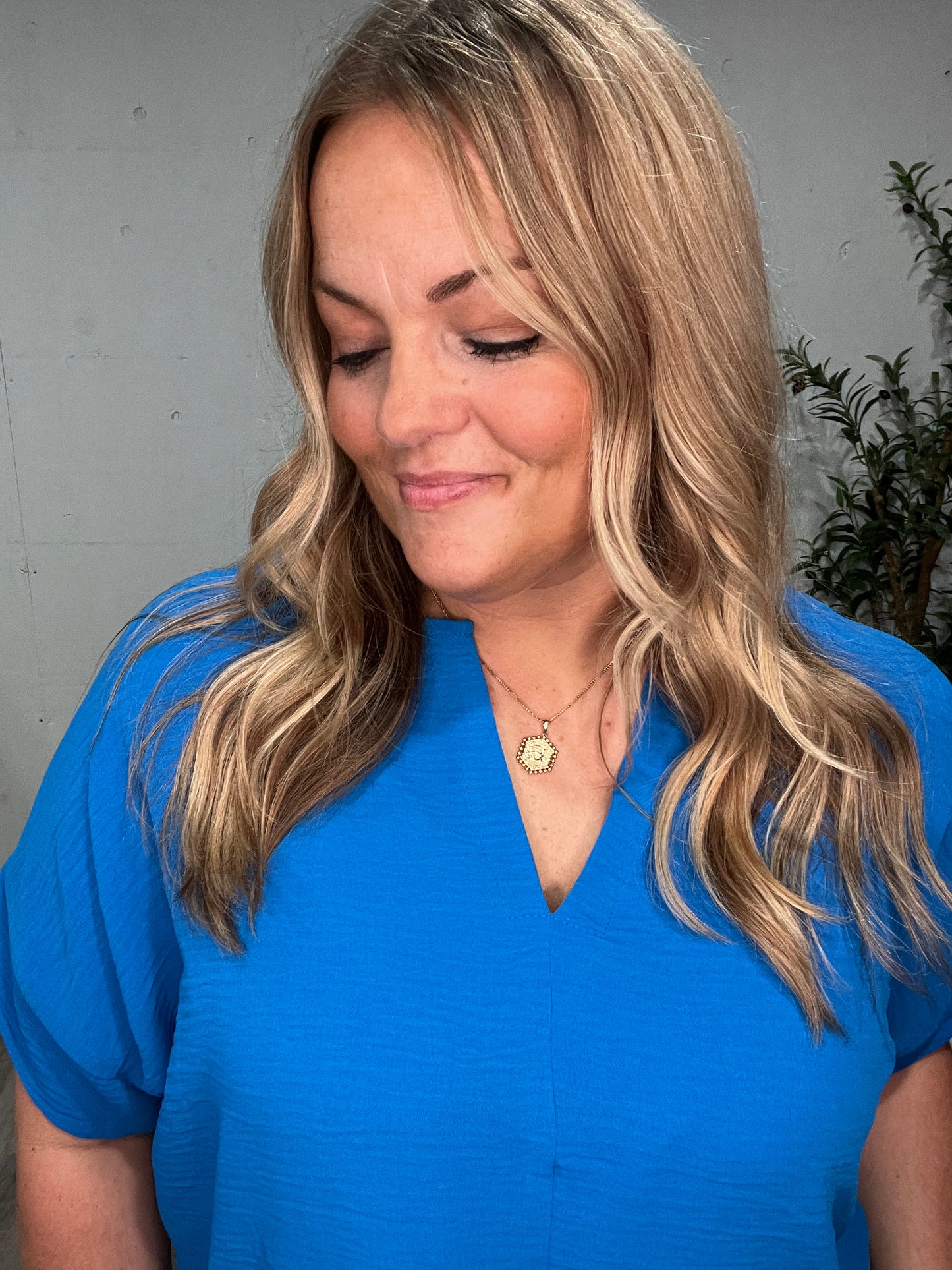 Blue Ribbon Beauty Blouse