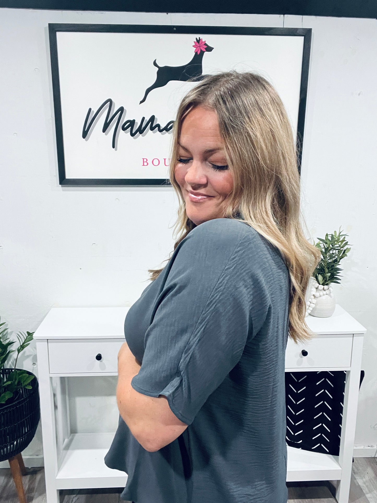 Slate & Simple Blouse