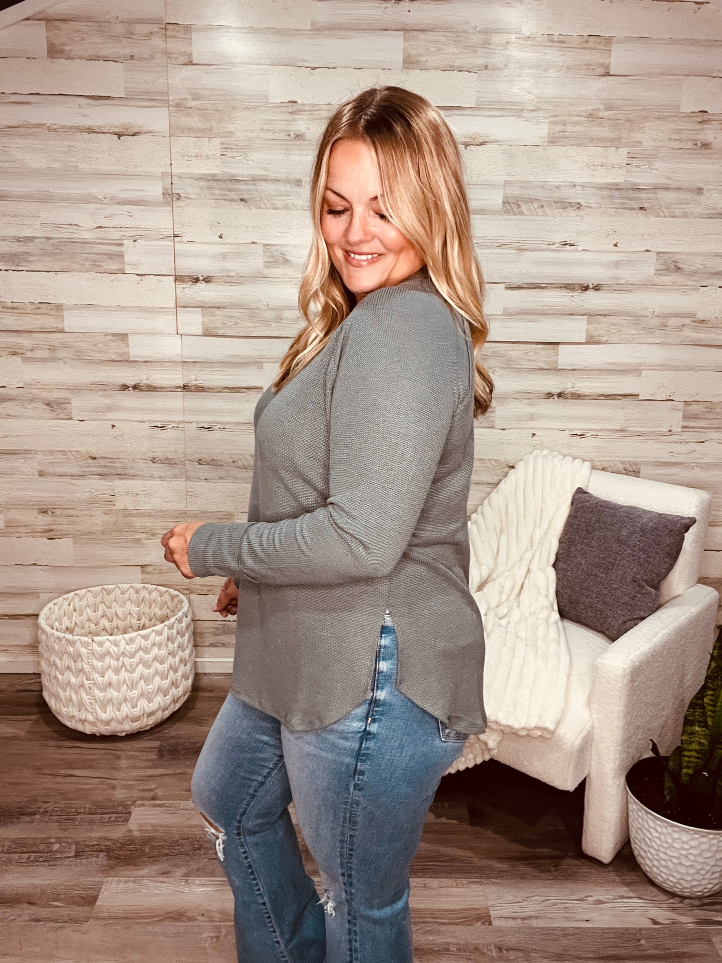 Breathe In Sage Long Sleeve