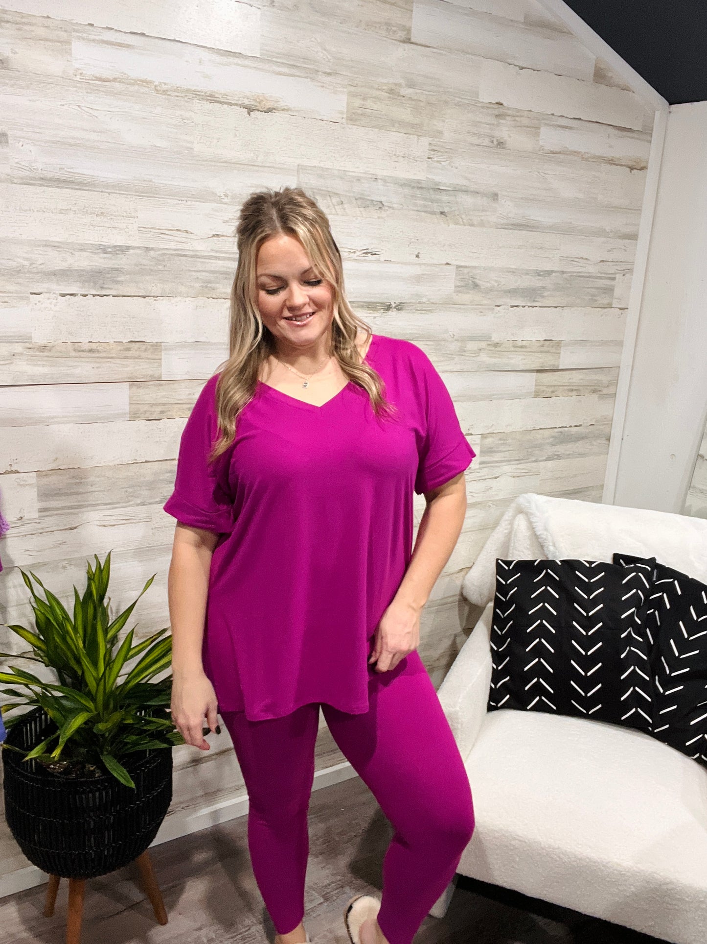 π€ Plum Lounge Set