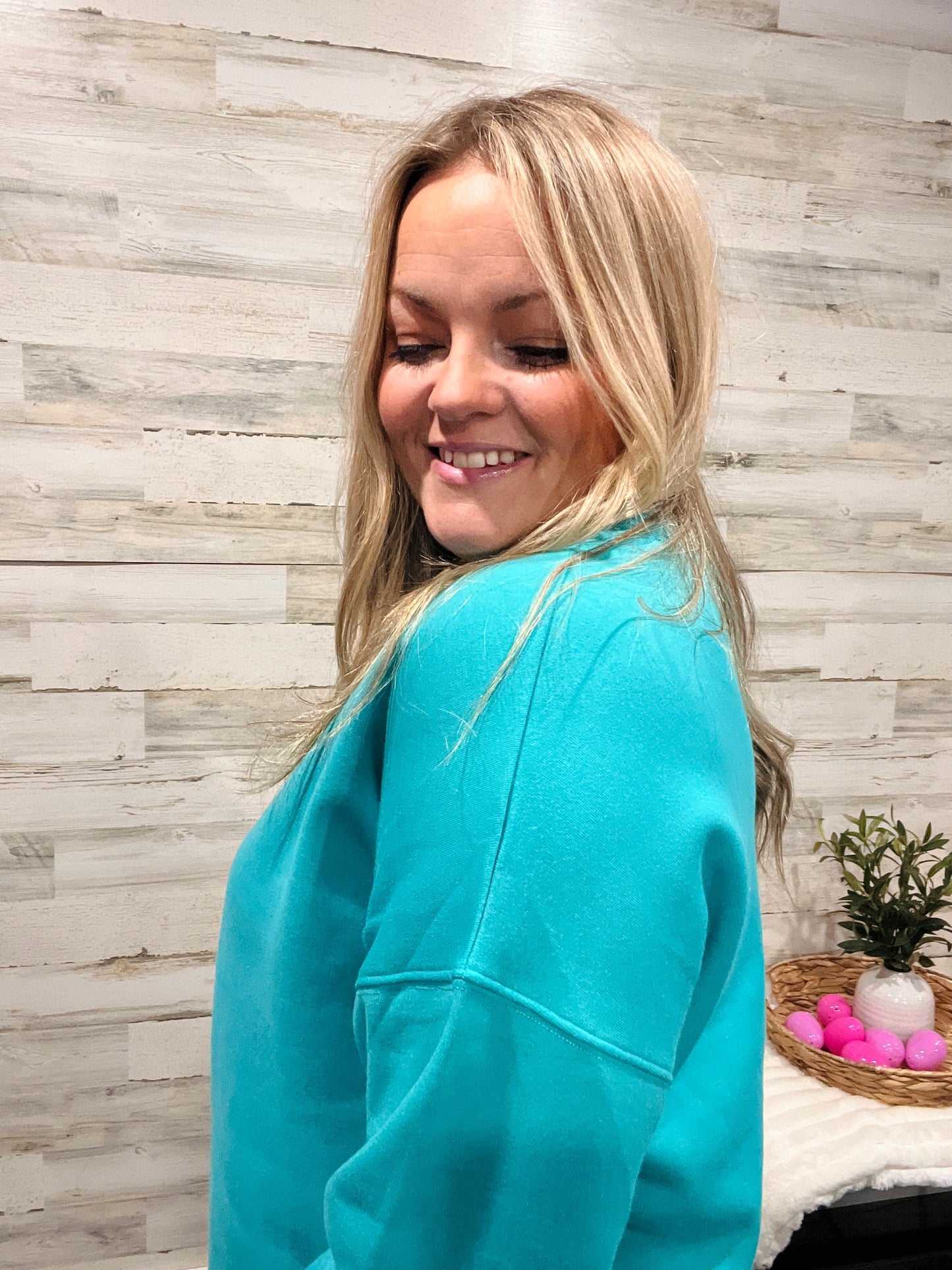 🤍Aqua Spring Pullover