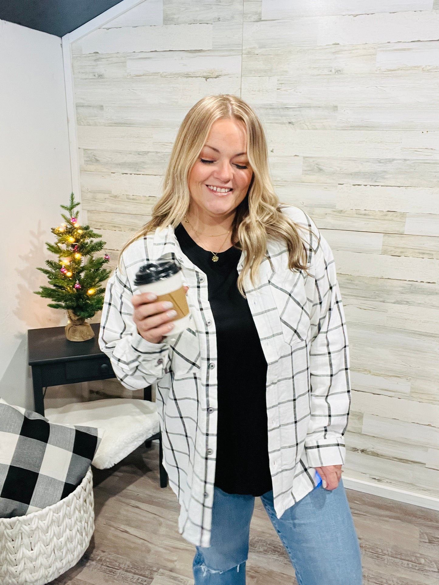 Snowbound Checkered Plaid