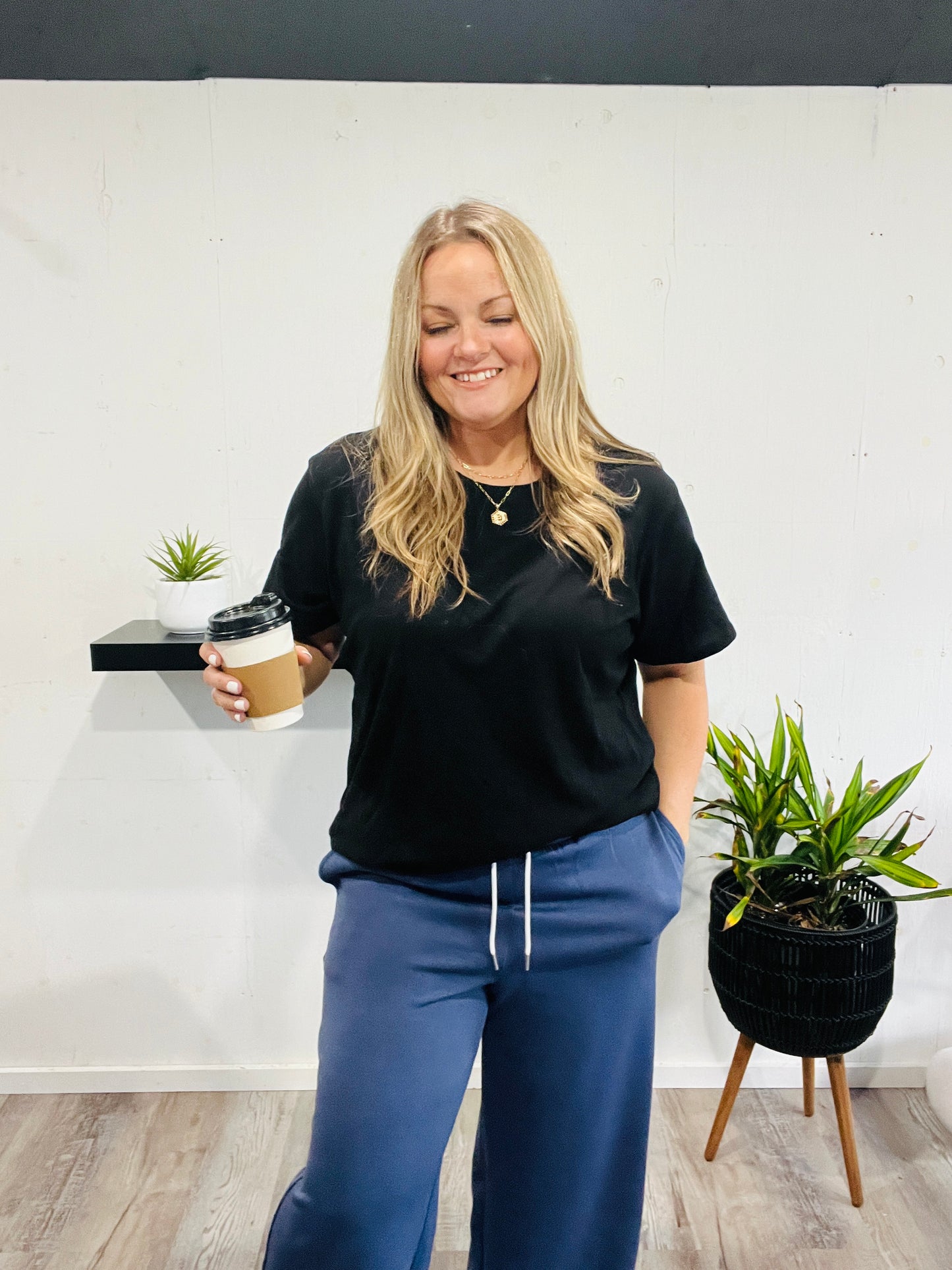 🤍Dusty Blue Live In Scuba Sweats