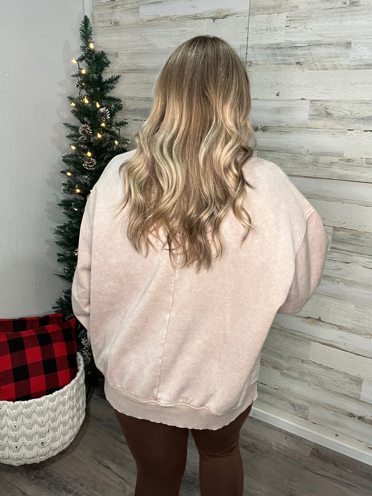 Iced Cocoa Cloud Pullover