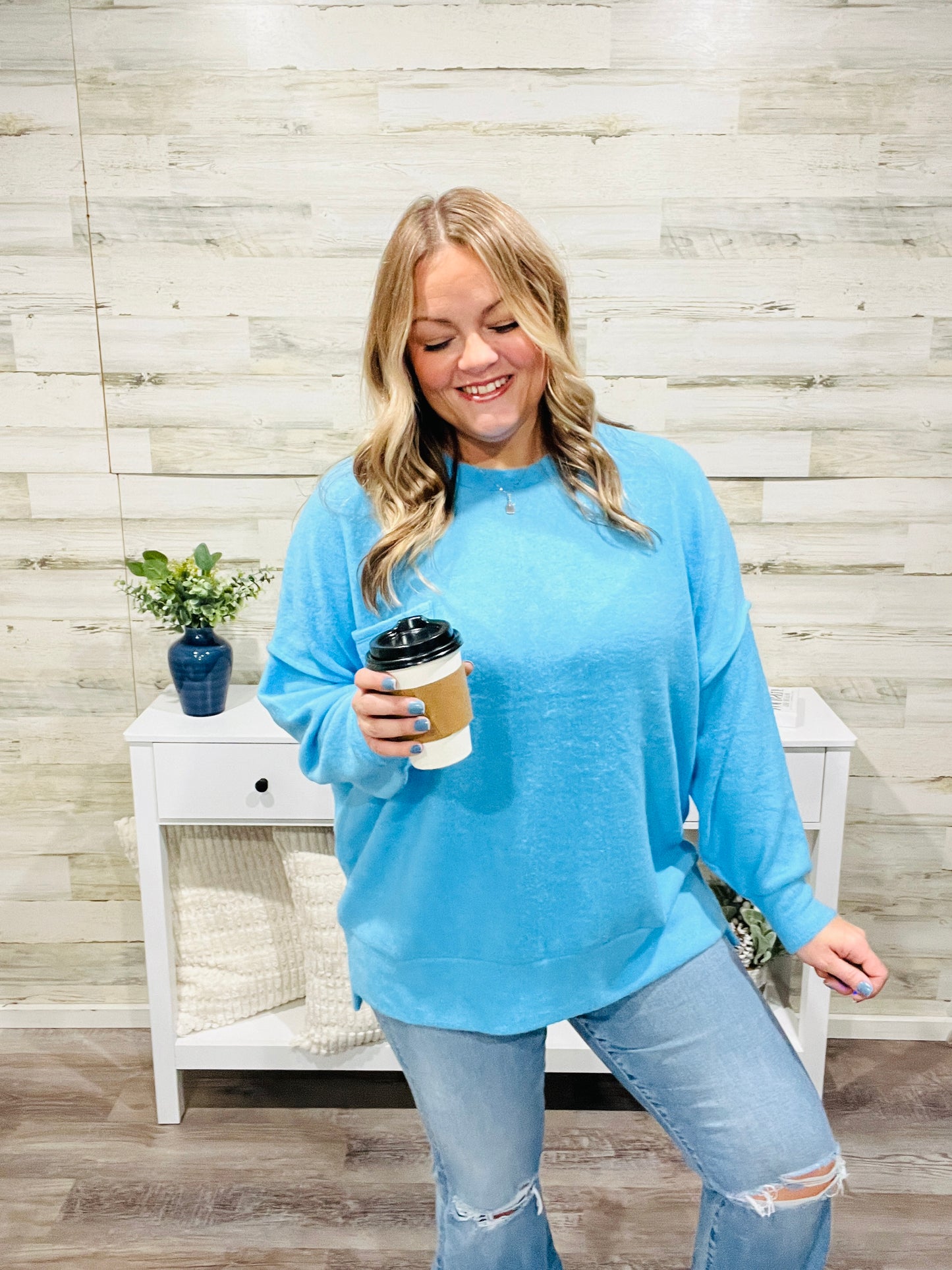 Baby Blue Daydream Sweater
