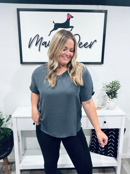 Slate & Simple Blouse