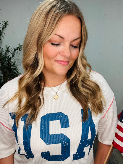 Small Town Patriot Tee