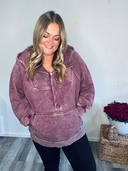Plum Season Hoodie