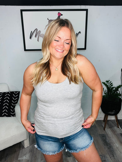 Cookies n Cream Rib Tank (Sm-Lg)