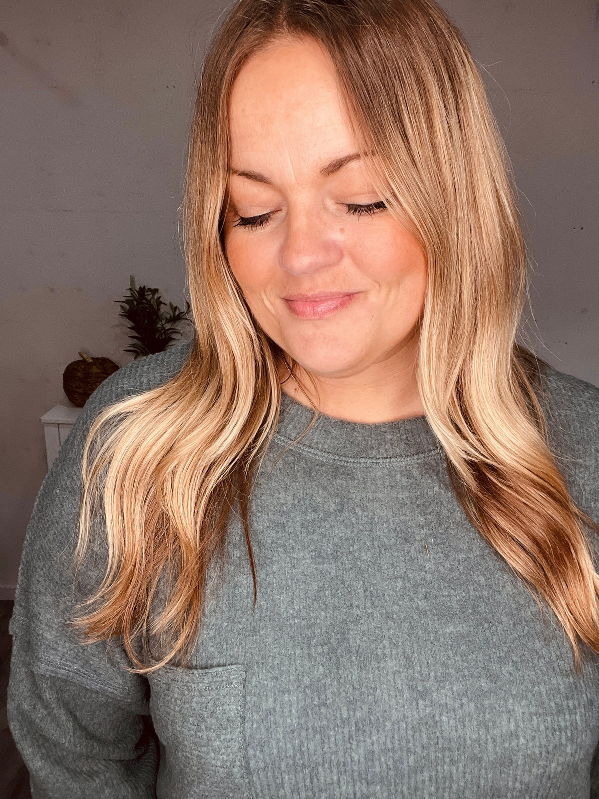 Jade Retreat Ribbed Sweater