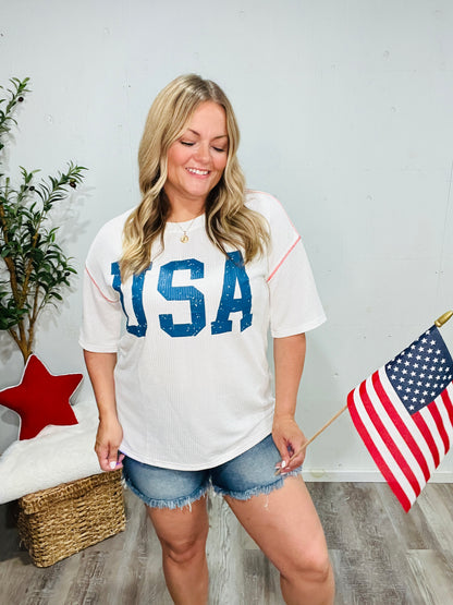 Small Town Patriot Tee