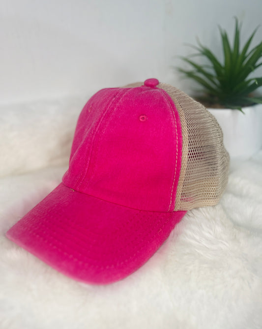 🤍Vintage Morning Skies Mesh Cap