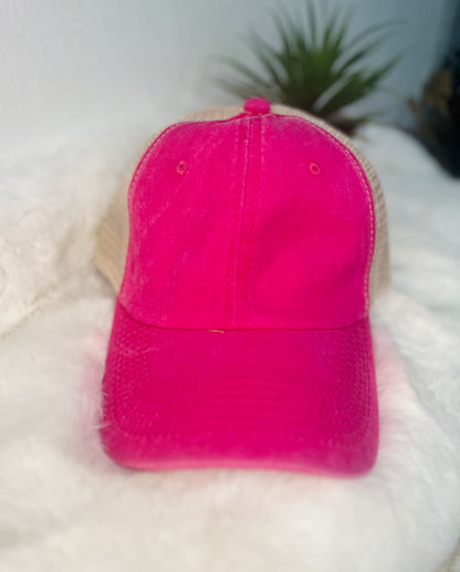 🤍Vintage Morning Skies Mesh Cap
