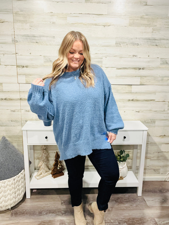 Driftwood Blue Sweater