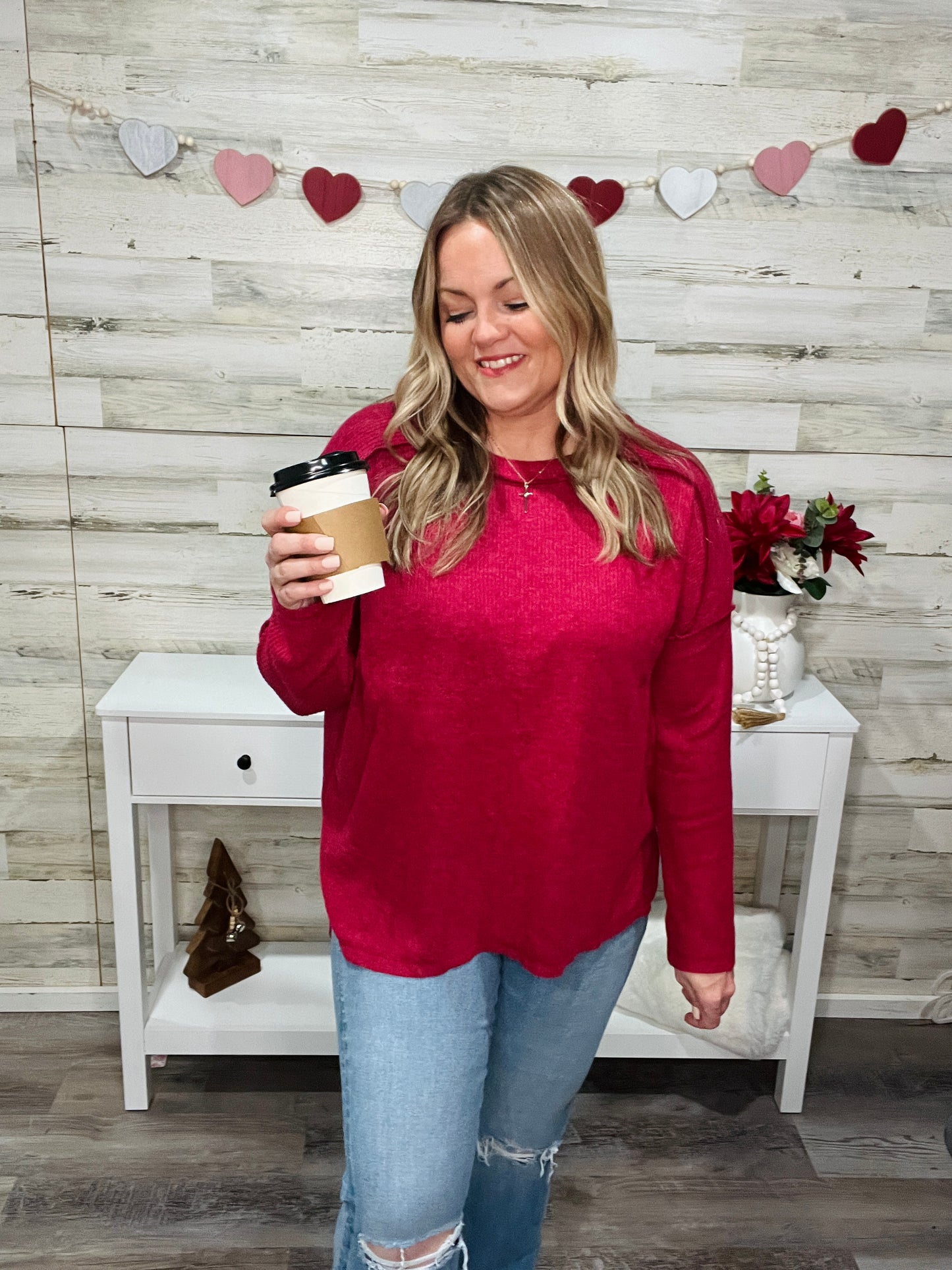 Pour Your Cup Ribbed Thermal