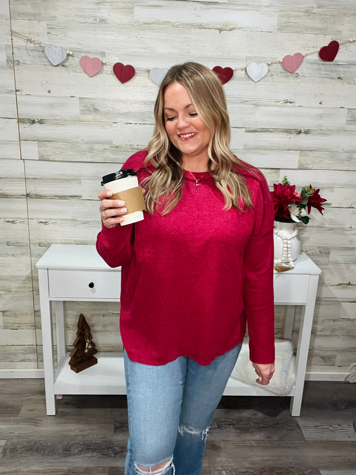 Pour Your Cup Ribbed Thermal