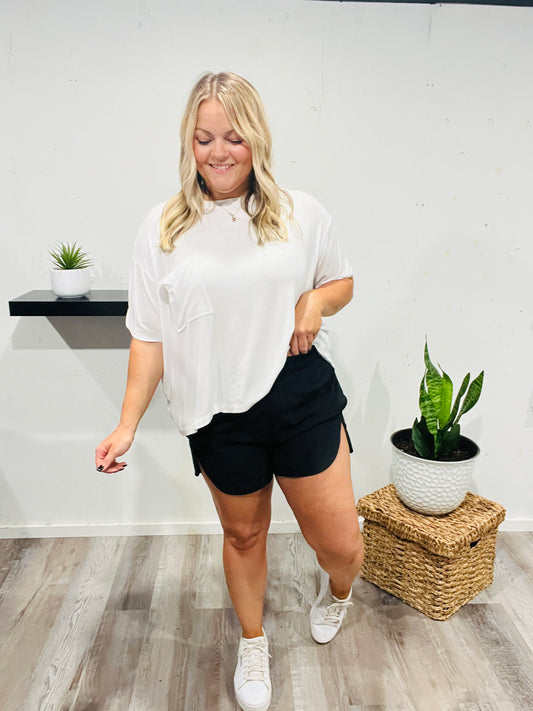 🤍 Run Mama Run Athletic Shorts