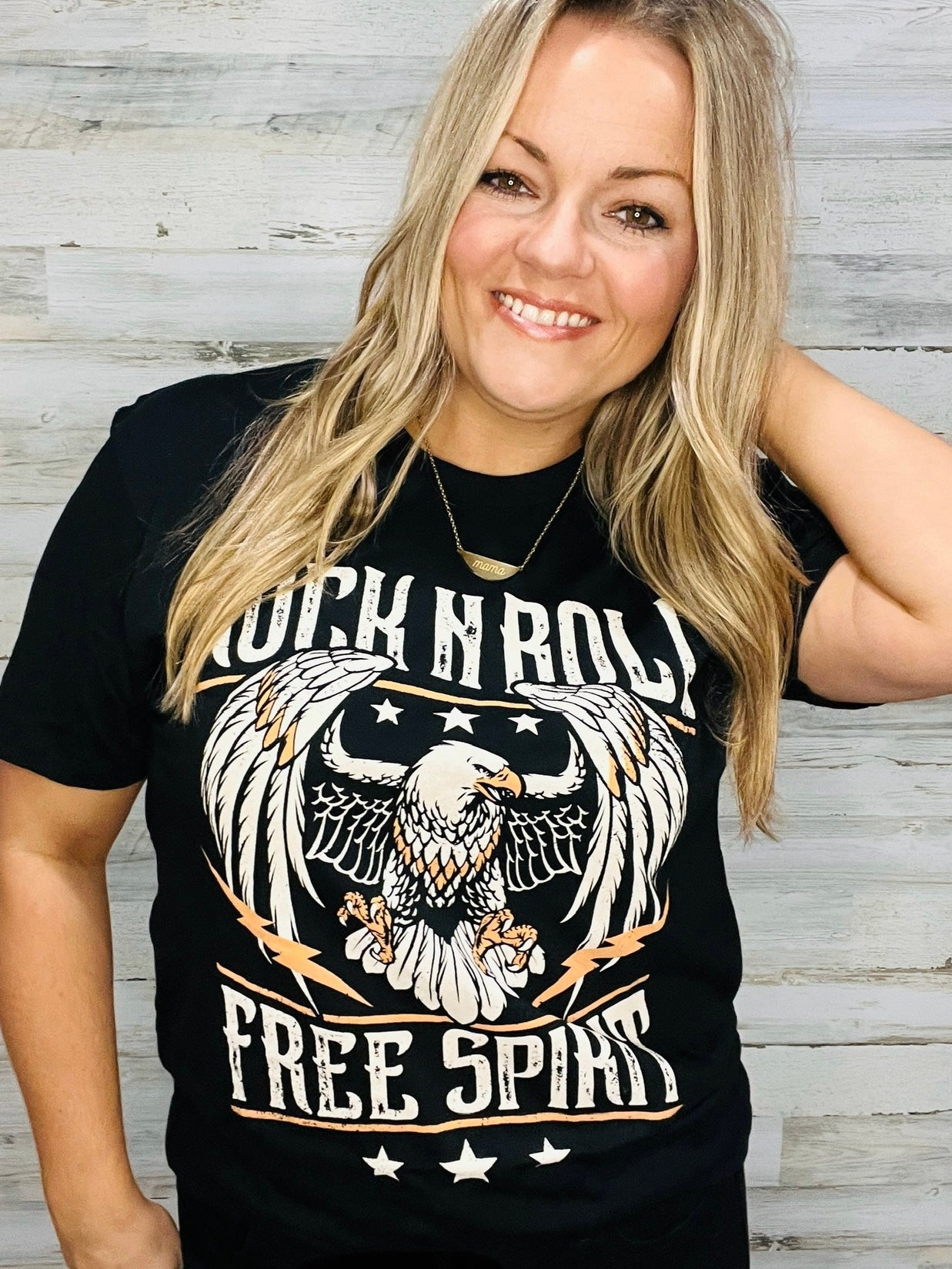 🤍 Rock-n-Roll Free Spirit Tee