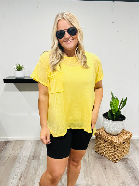 🤍Sunny Day Cover Up Tee