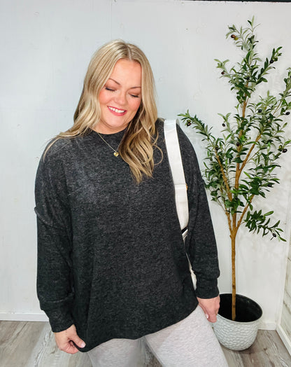 Charcoal Coast Soft Pullover