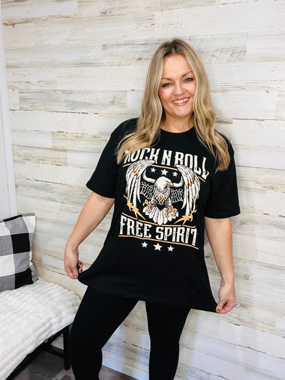 🤍 Rock-n-Roll Free Spirit Tee