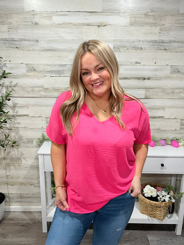 Pink Skies in Morning Blouse