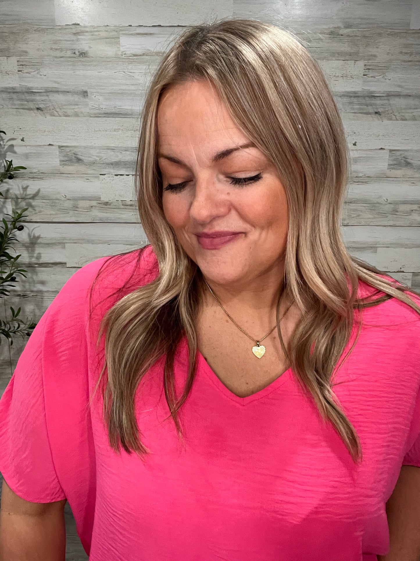 Pink Skies in Morning Blouse