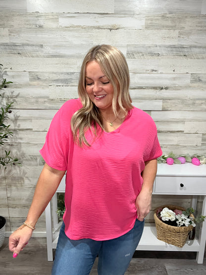 Pink Skies in Morning Blouse