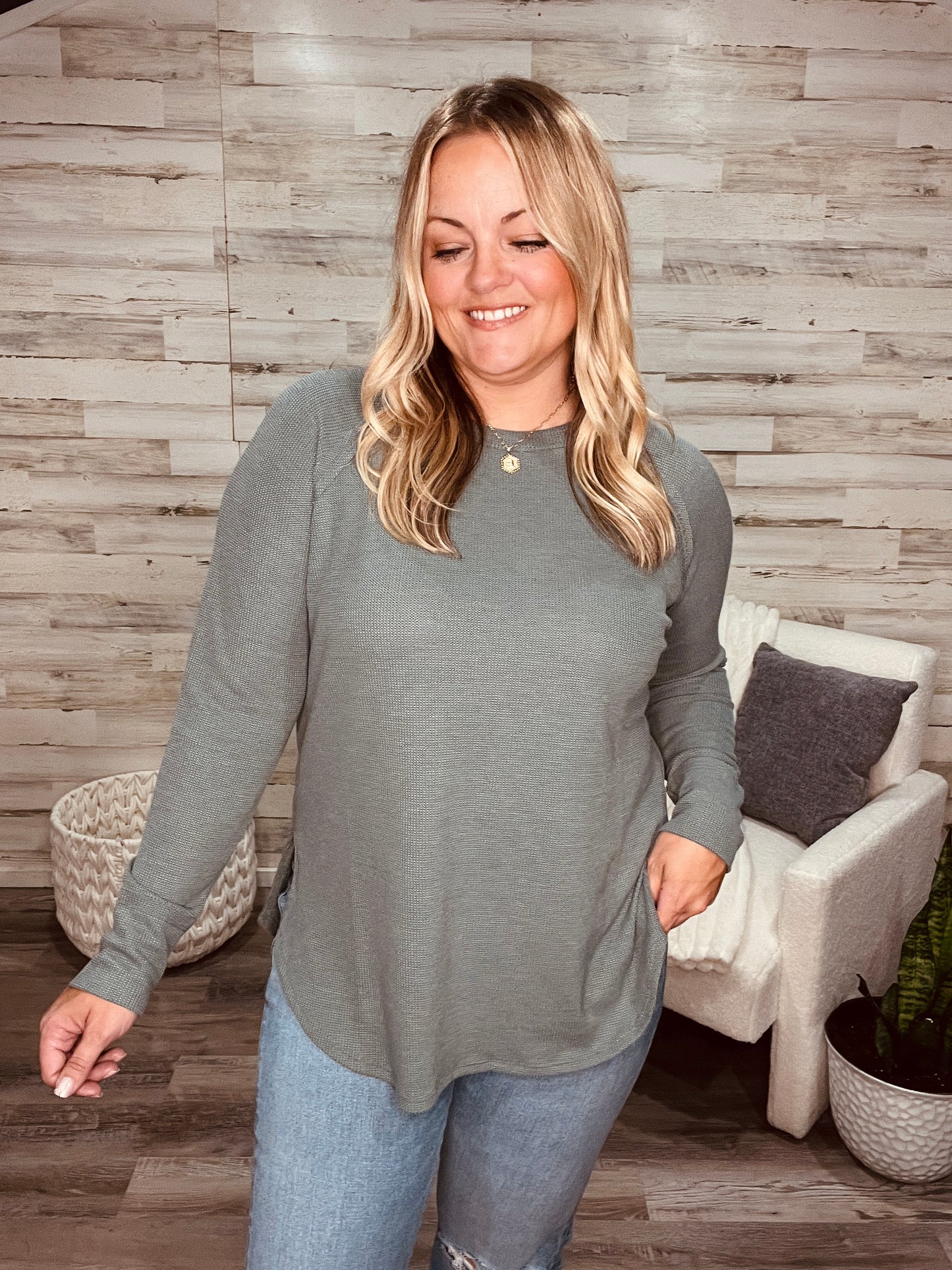 Breathe In Sage Long Sleeve