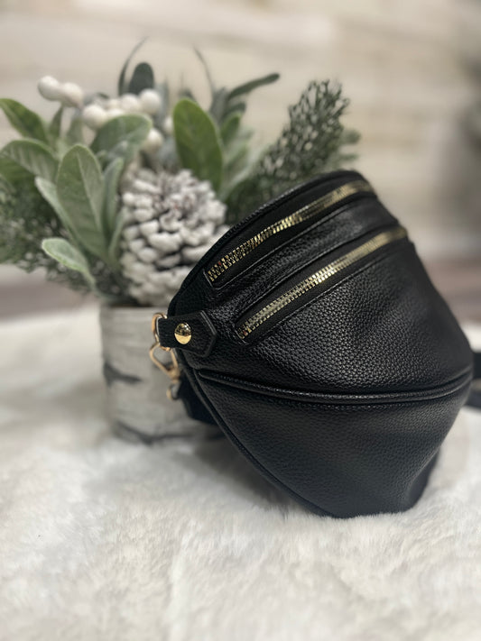 🤍 Everyday Black Bum Bag