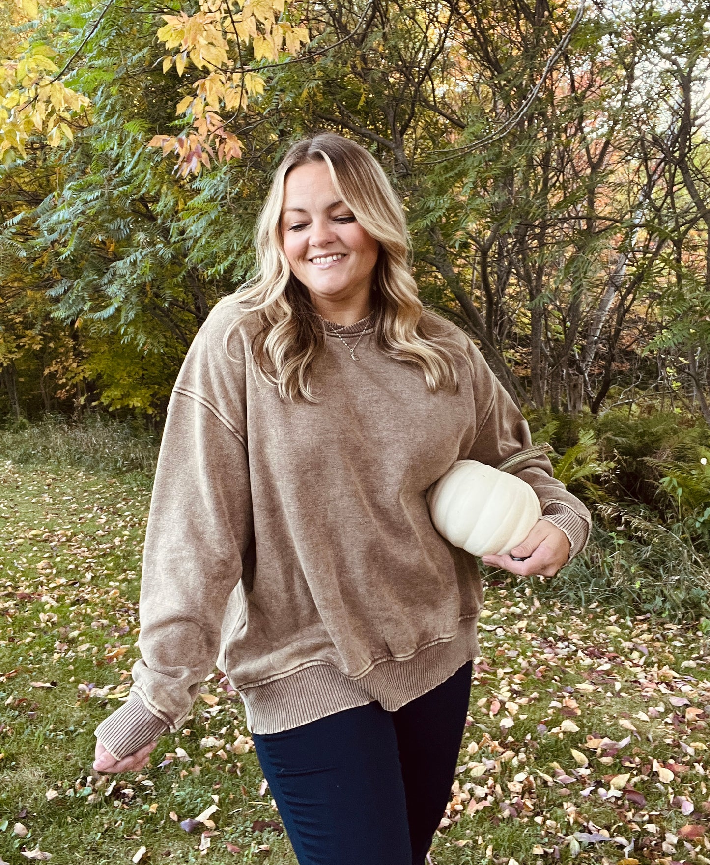 Cloud 9 Cozy Frosted Mocha Crew