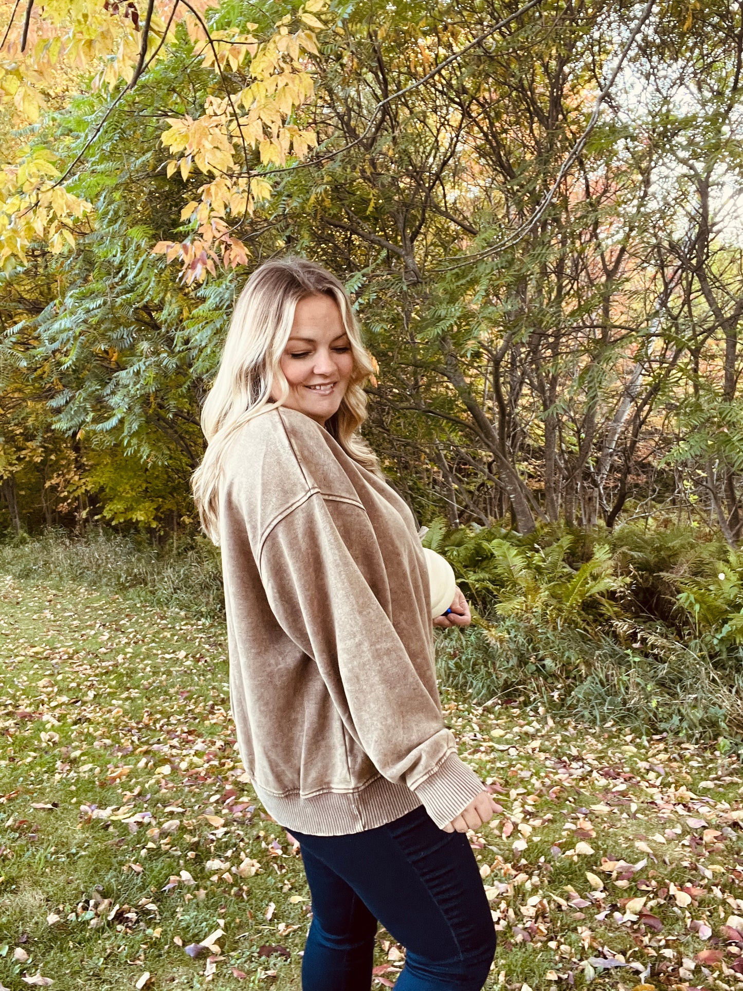 Cloud 9 Cozy Frosted Mocha Crew