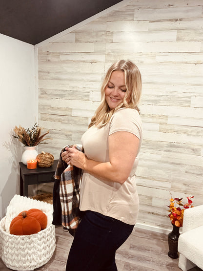 Sweet Mocha Layering Tee