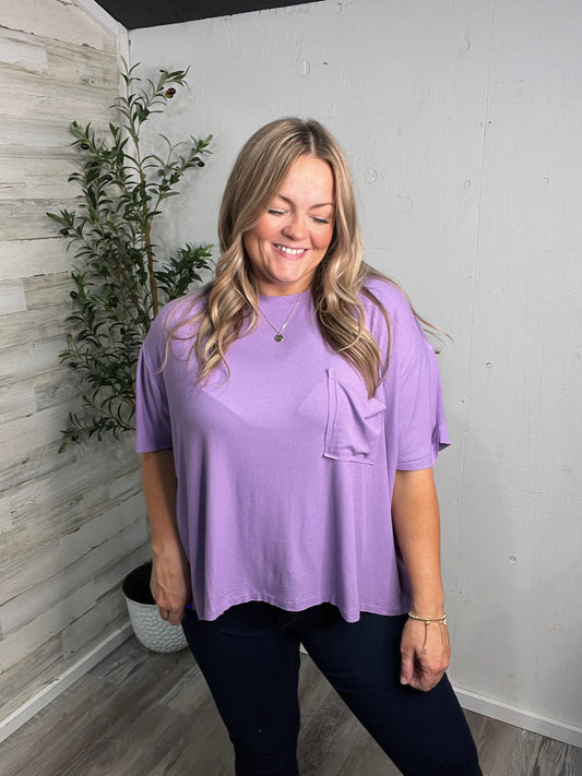 Lila Lust Flowy Basic