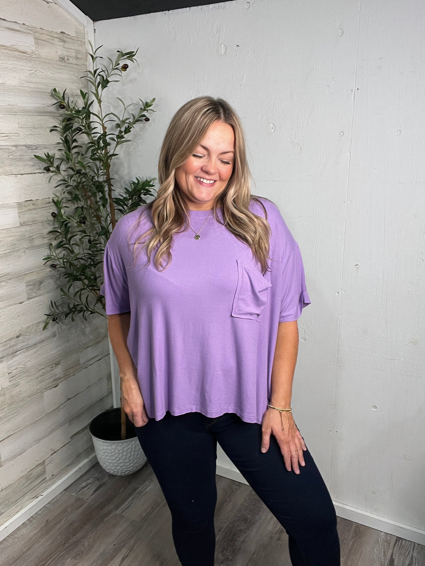 Lila Lust Flowy Basic
