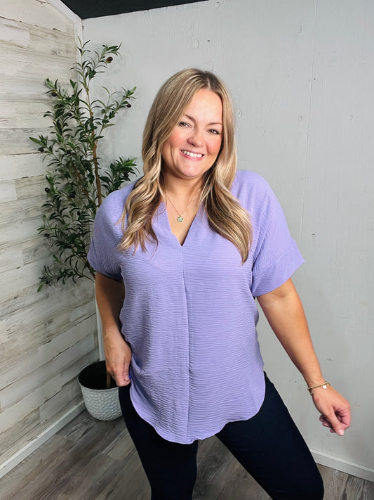 Baby Lavender Drift Blouse