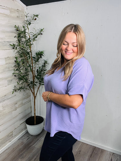 Baby Lavender Drift Blouse