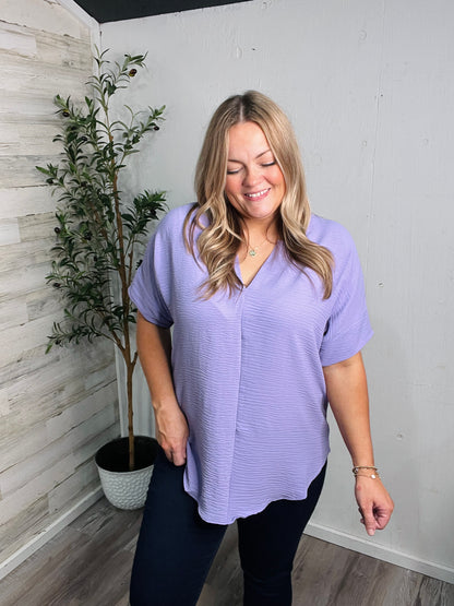 Baby Lavender Drift Blouse