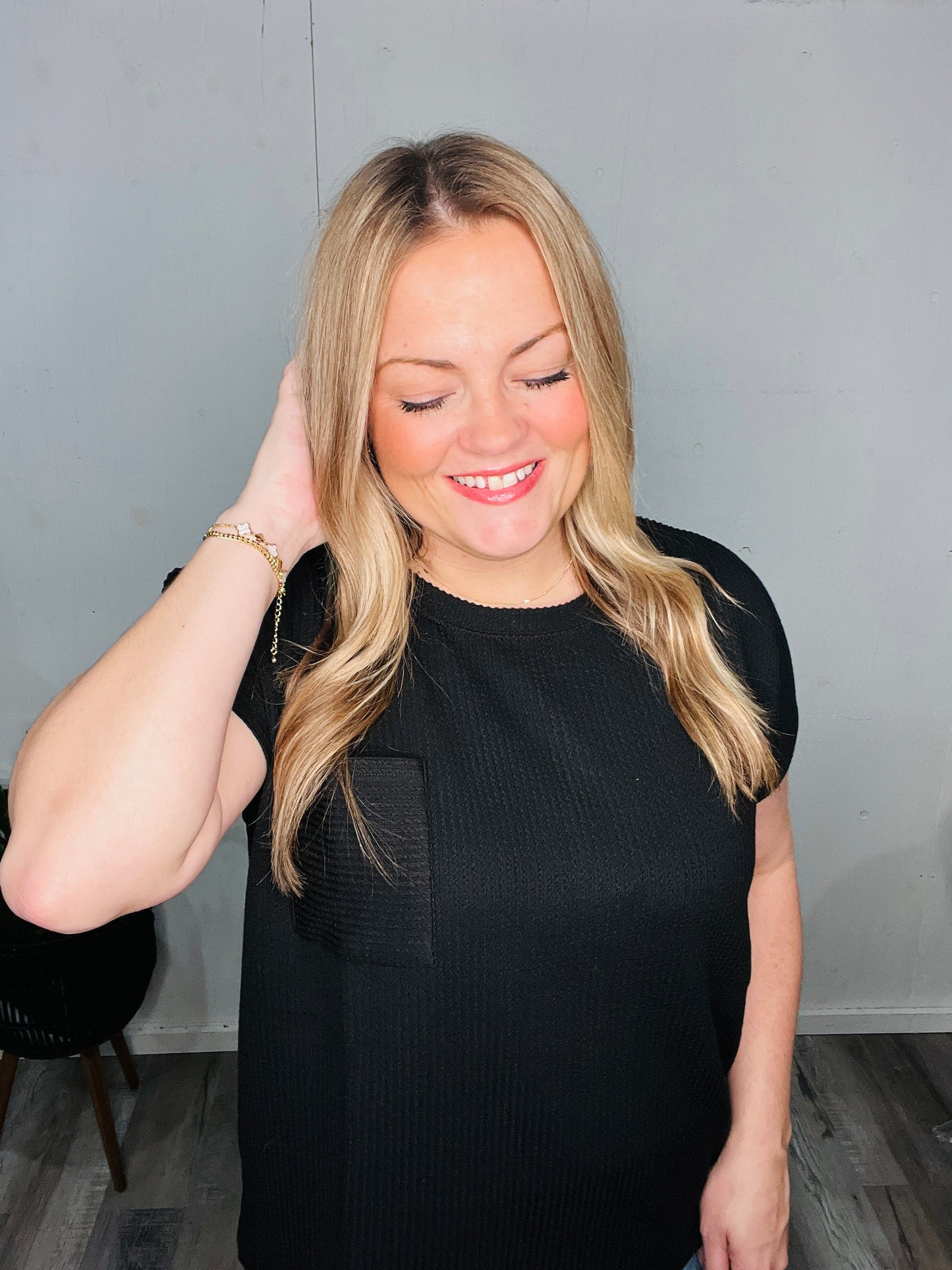 Easy Living Ribbed Top