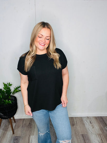 Easy Living Ribbed Top