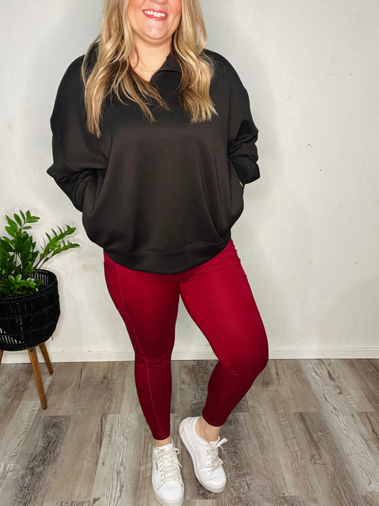 Crimson Crush Leggings