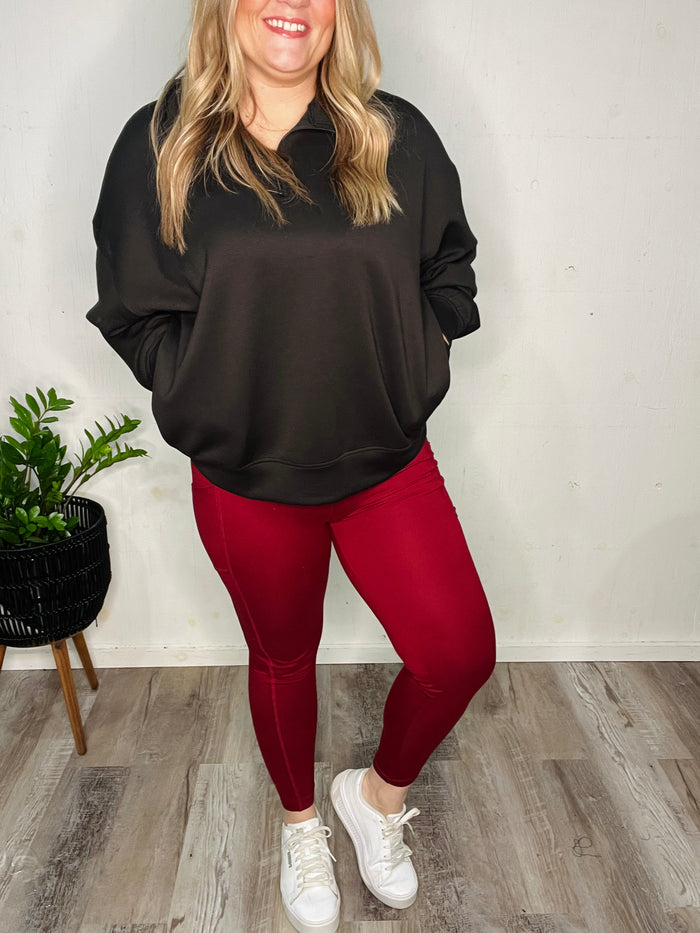 Crimson Crush Leggings