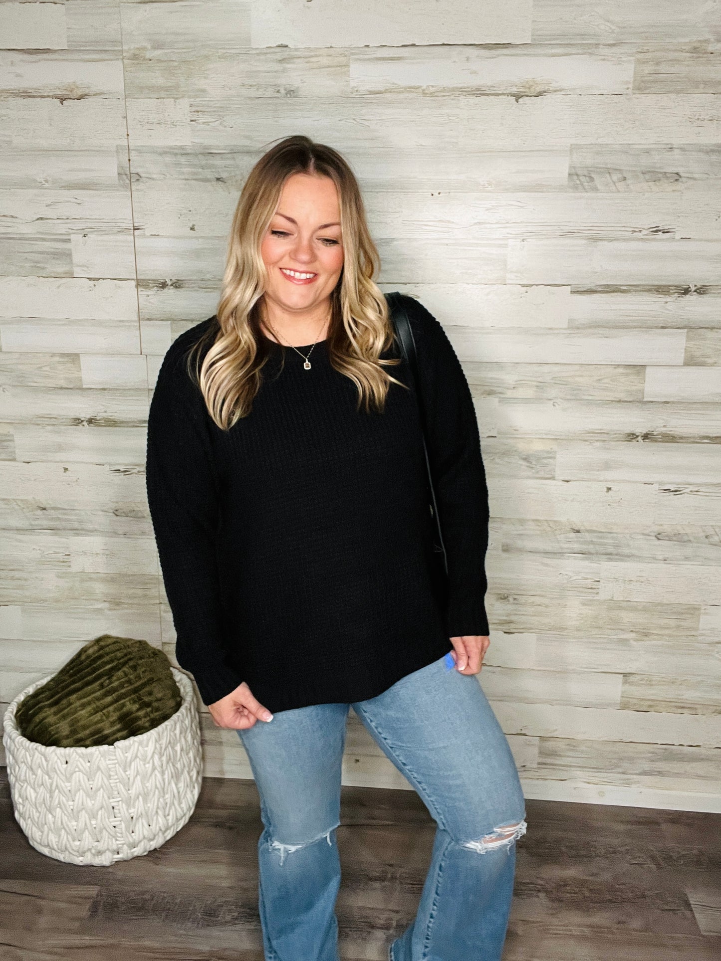 Blackwood Waffle Knit