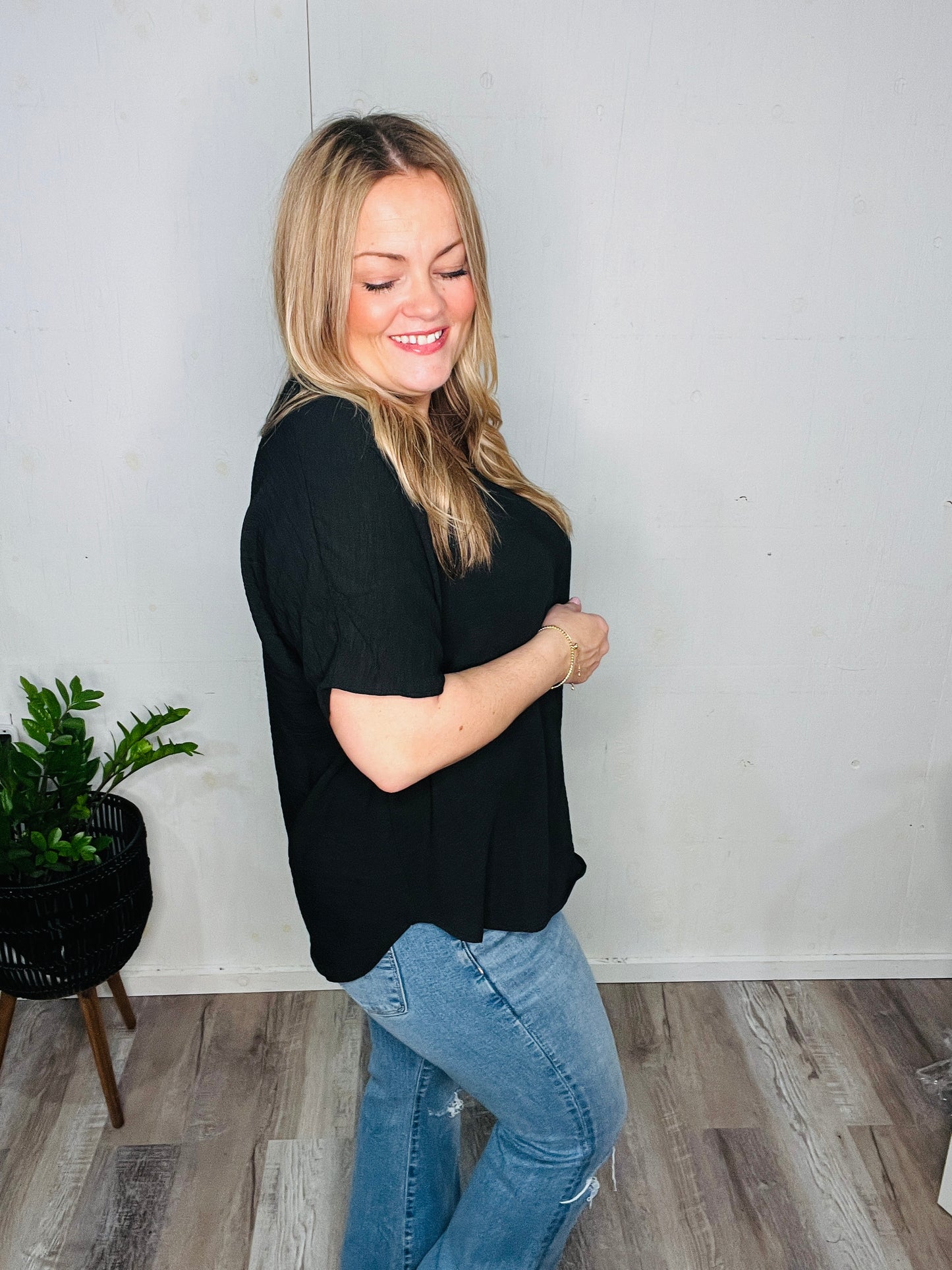 At Dusk Woven Blouse