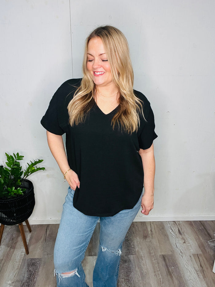 At Dusk Woven Blouse