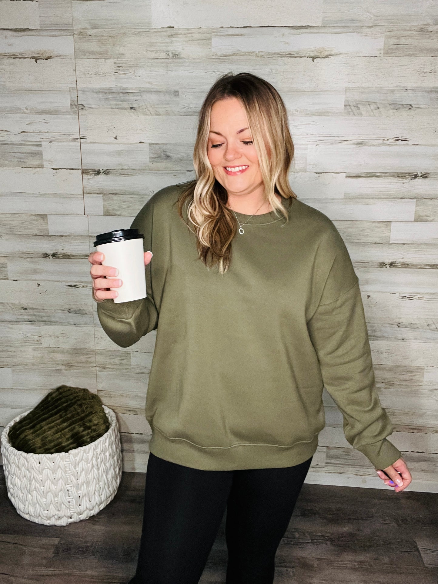 Morning Moss Pullover