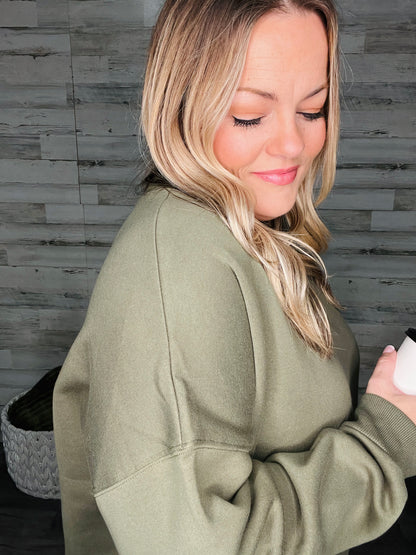 Morning Moss Pullover