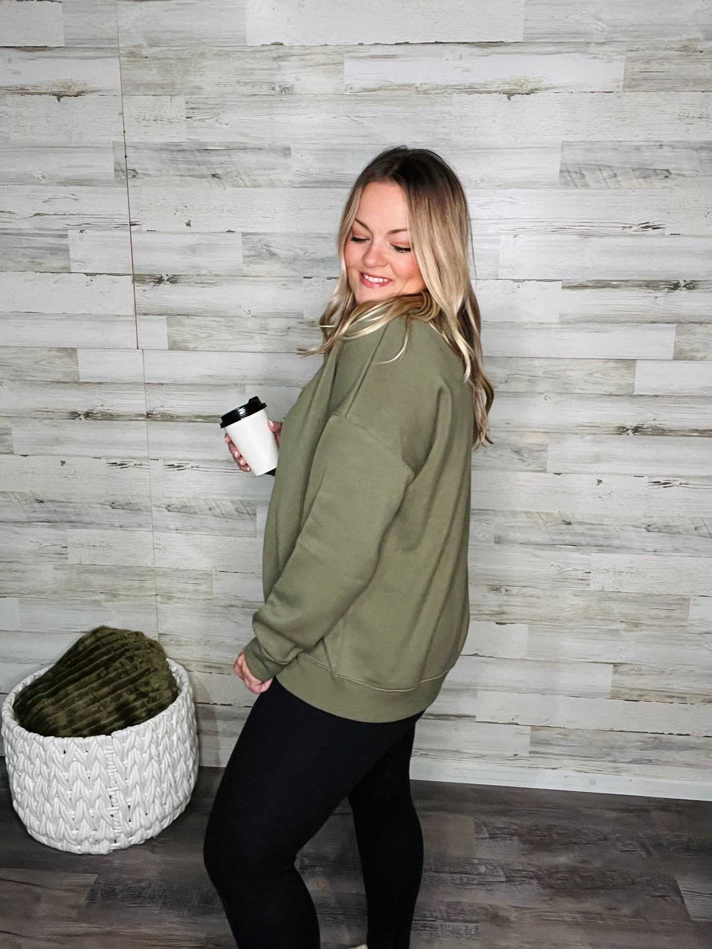 Morning Moss Pullover