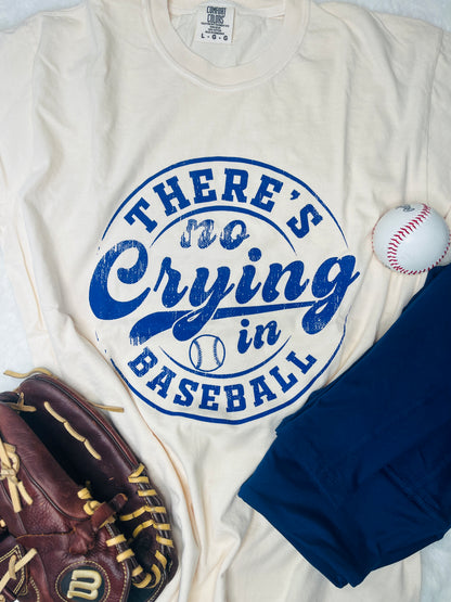 There's No Crying in Baseball Tee