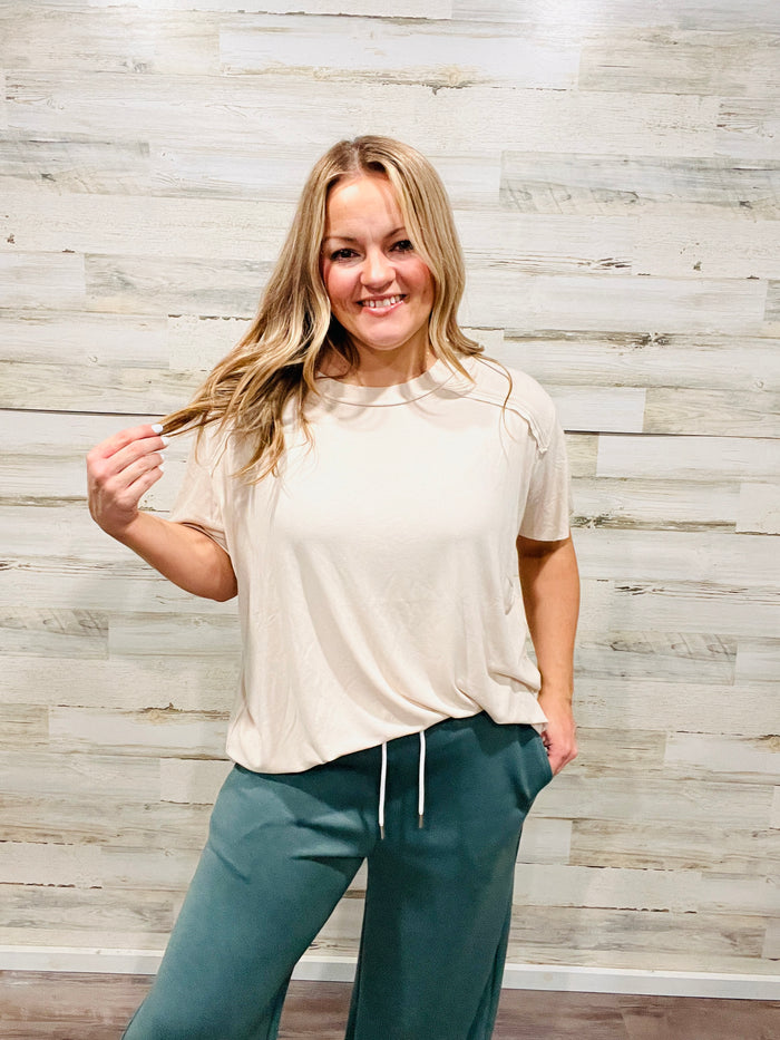 🤍 Live In Jaded Scuba Sweatpants